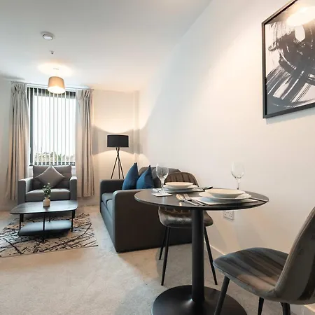 Modern & Cosy 1 Bedroom In Lägenhet York